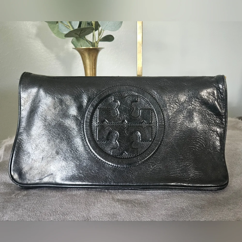 TORY BURCH Bombe Reva Clutch Bag! - Picture 1 of 11